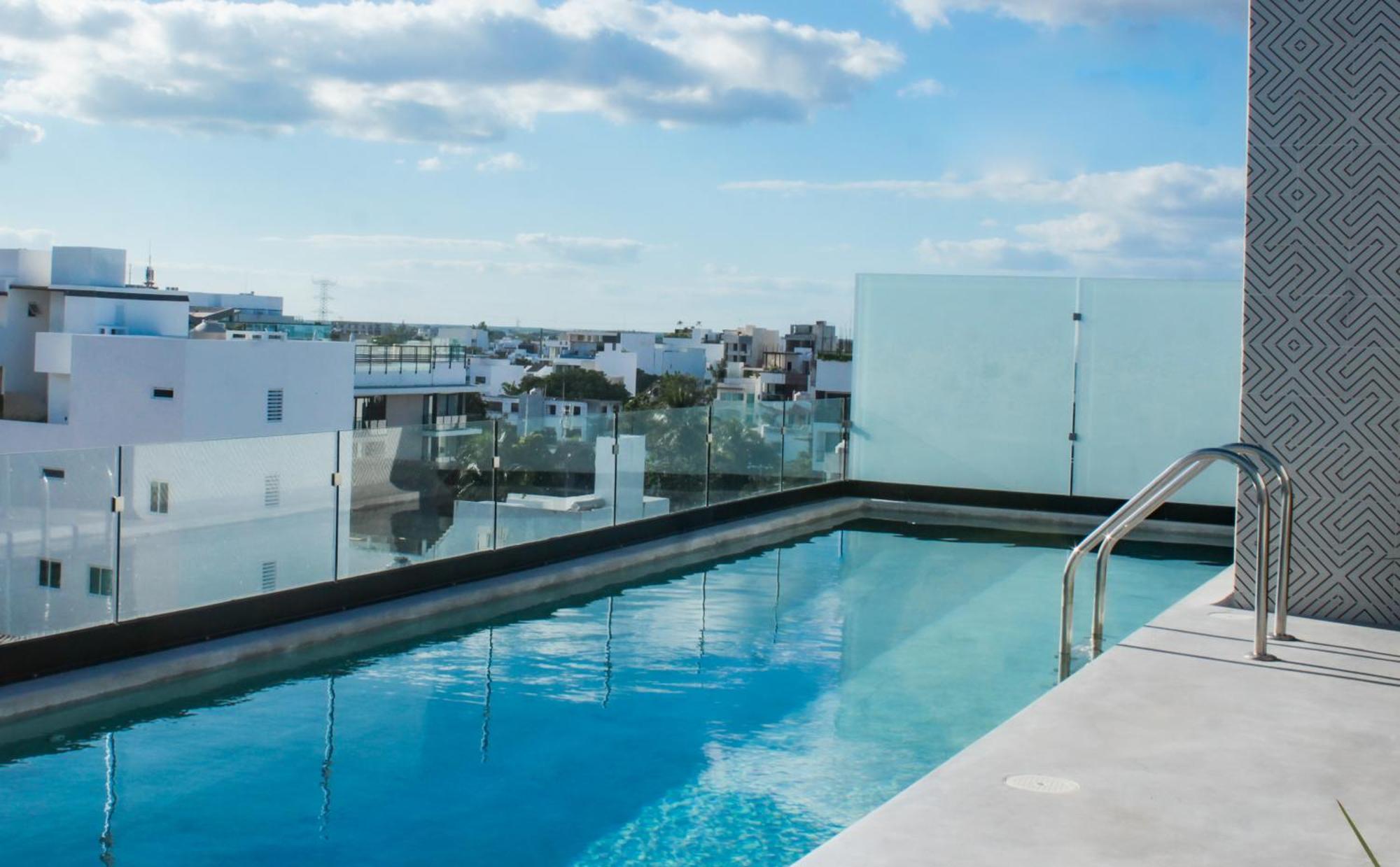 Big, Modern And Beautiful Beach Apartament 1Br Ocean View Playa del Carmen Luaran gambar