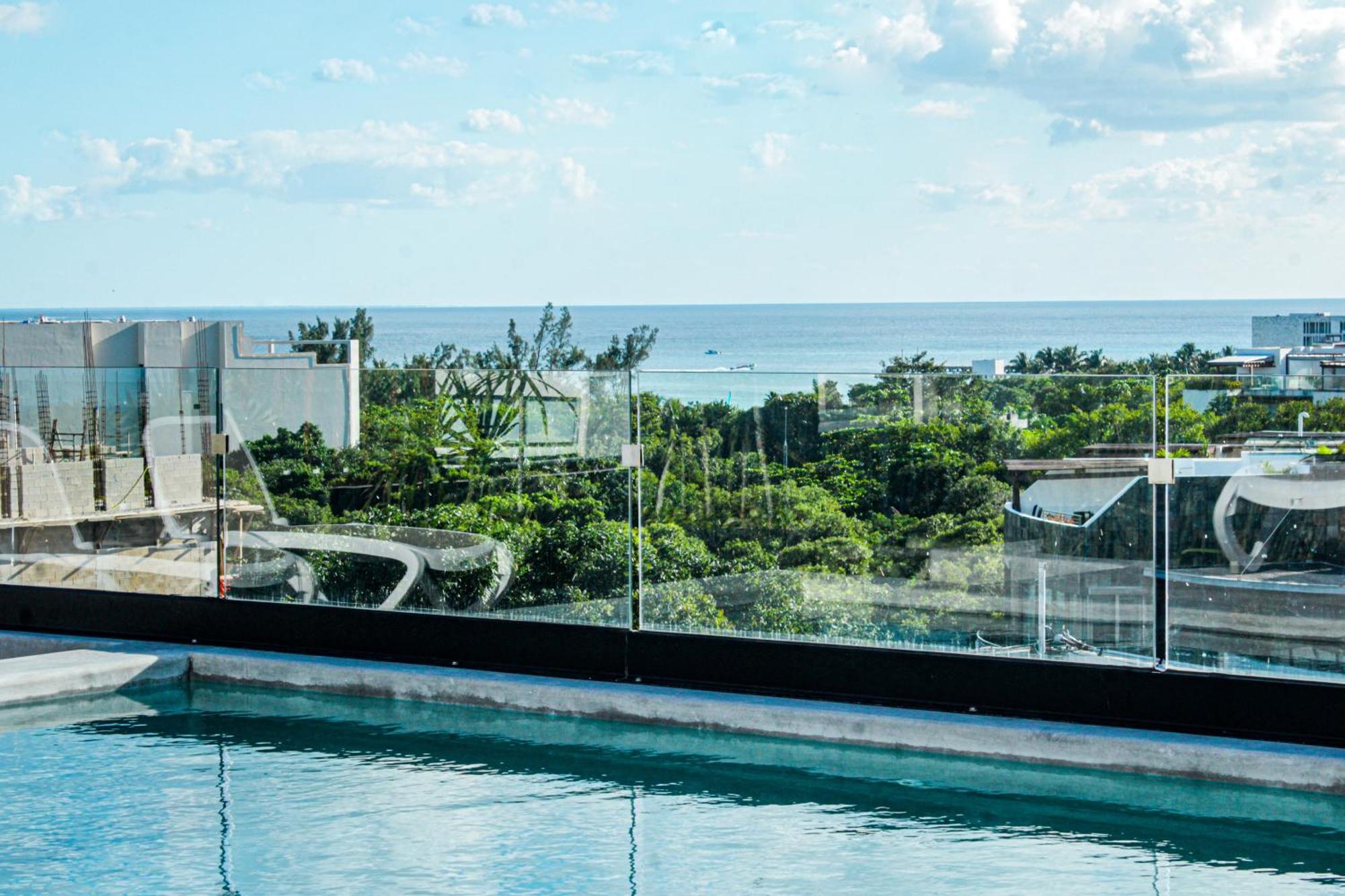 Big, Modern And Beautiful Beach Apartament 1Br Ocean View Playa del Carmen Luaran gambar