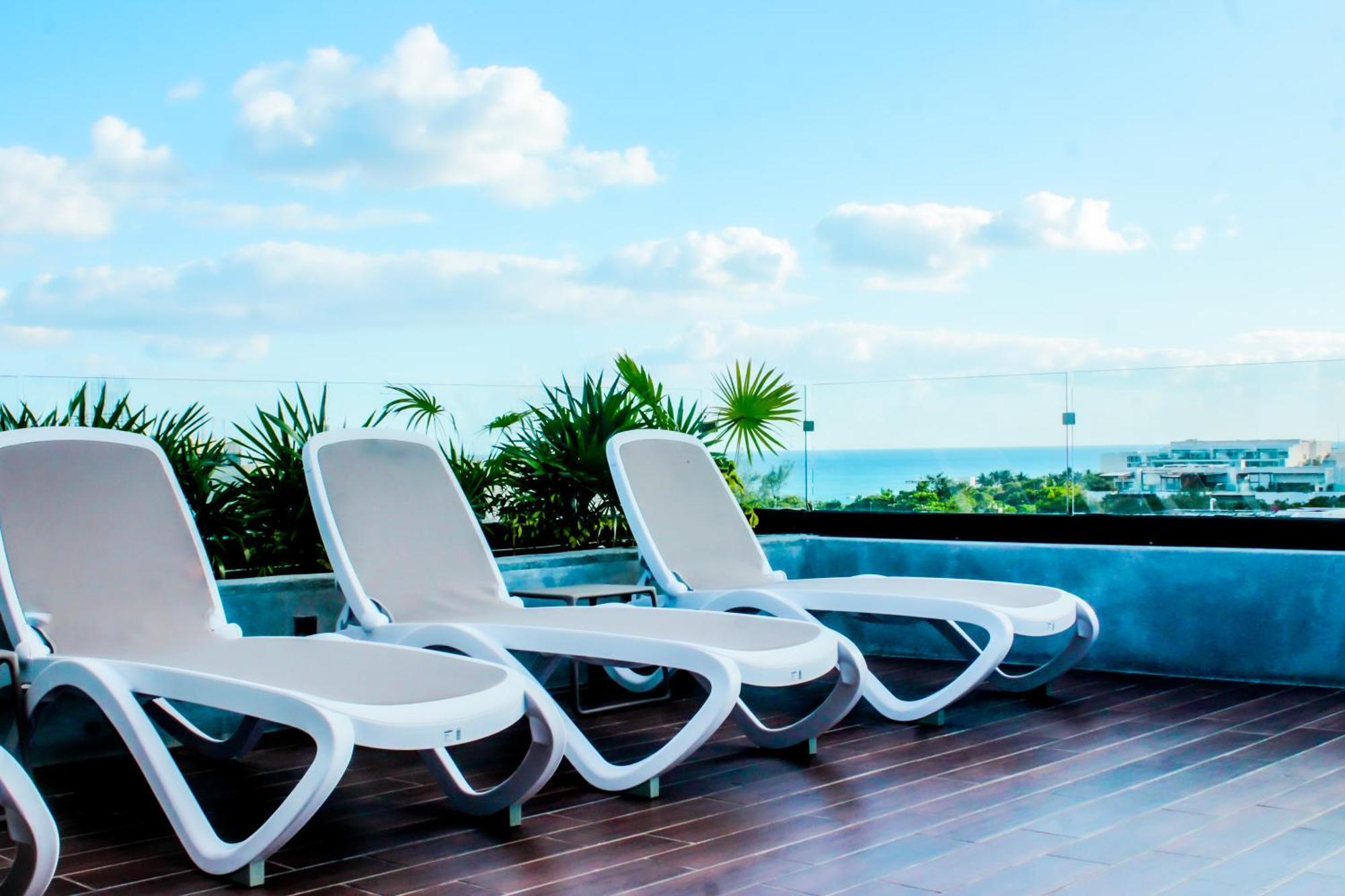 Big, Modern And Beautiful Beach Apartament 1Br Ocean View Playa del Carmen Luaran gambar