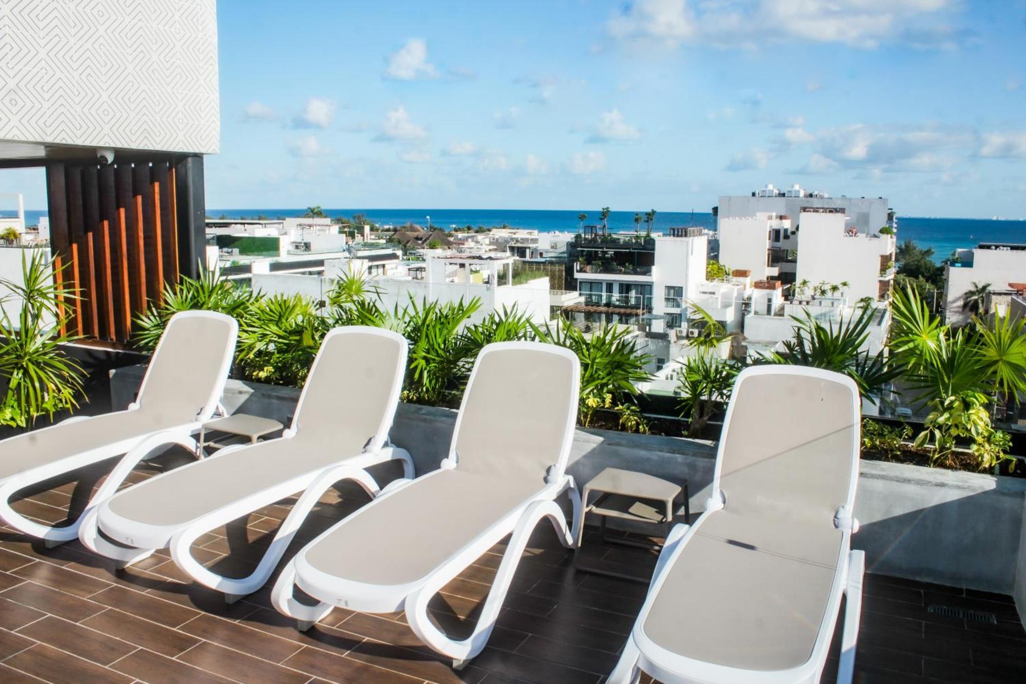 Big, Modern And Beautiful Beach Apartament 1Br Ocean View Playa del Carmen Luaran gambar