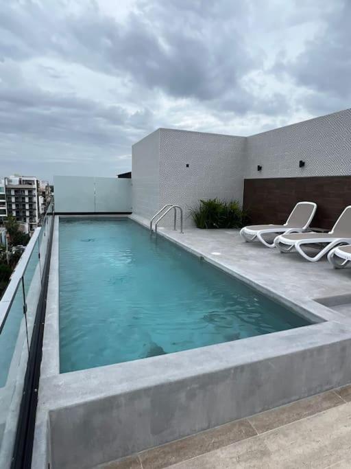 Big, Modern And Beautiful Beach Apartament 1Br Ocean View Playa del Carmen Luaran gambar