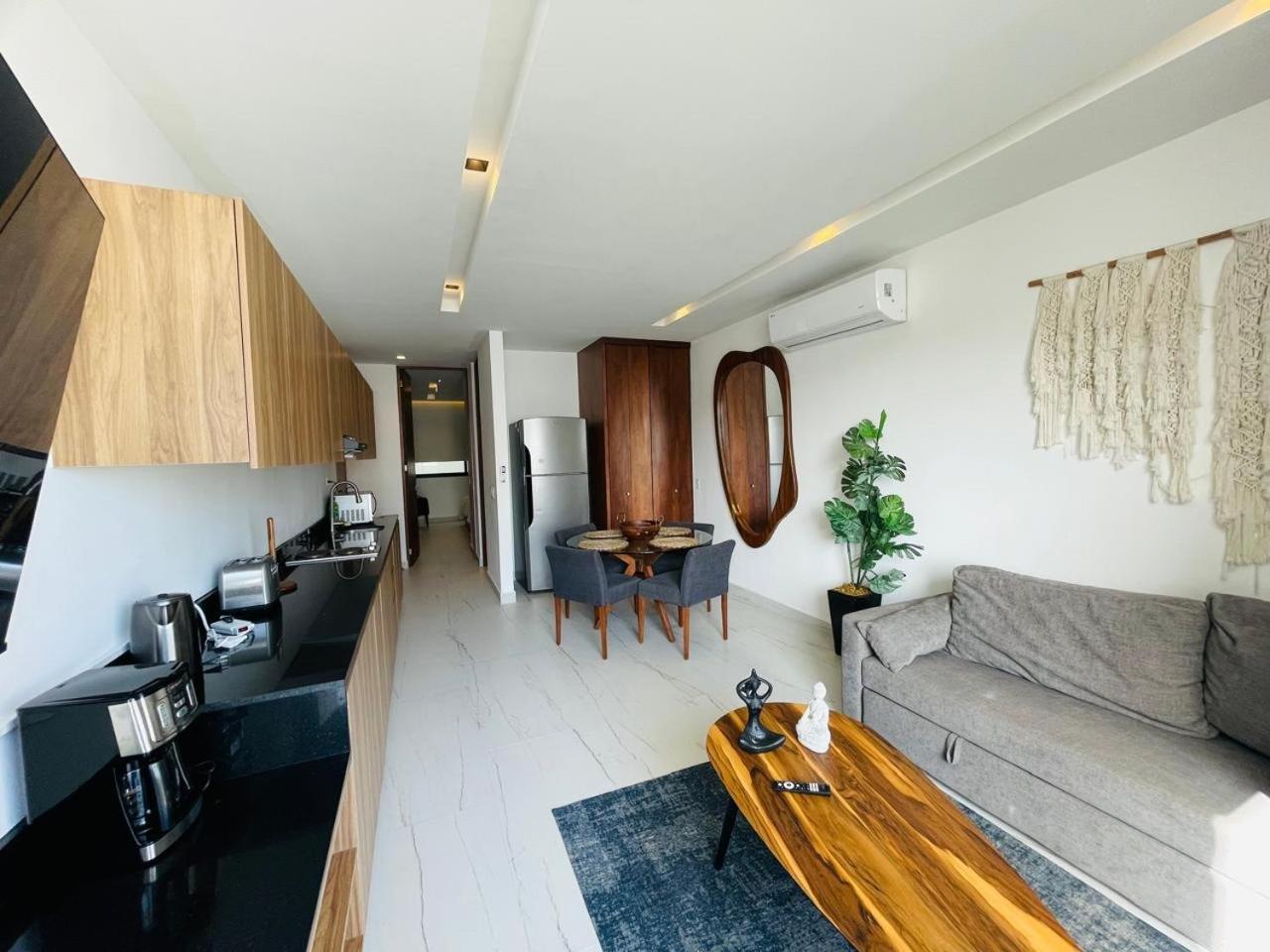 Big, Modern And Beautiful Beach Apartament 1Br Ocean View Playa del Carmen Luaran gambar