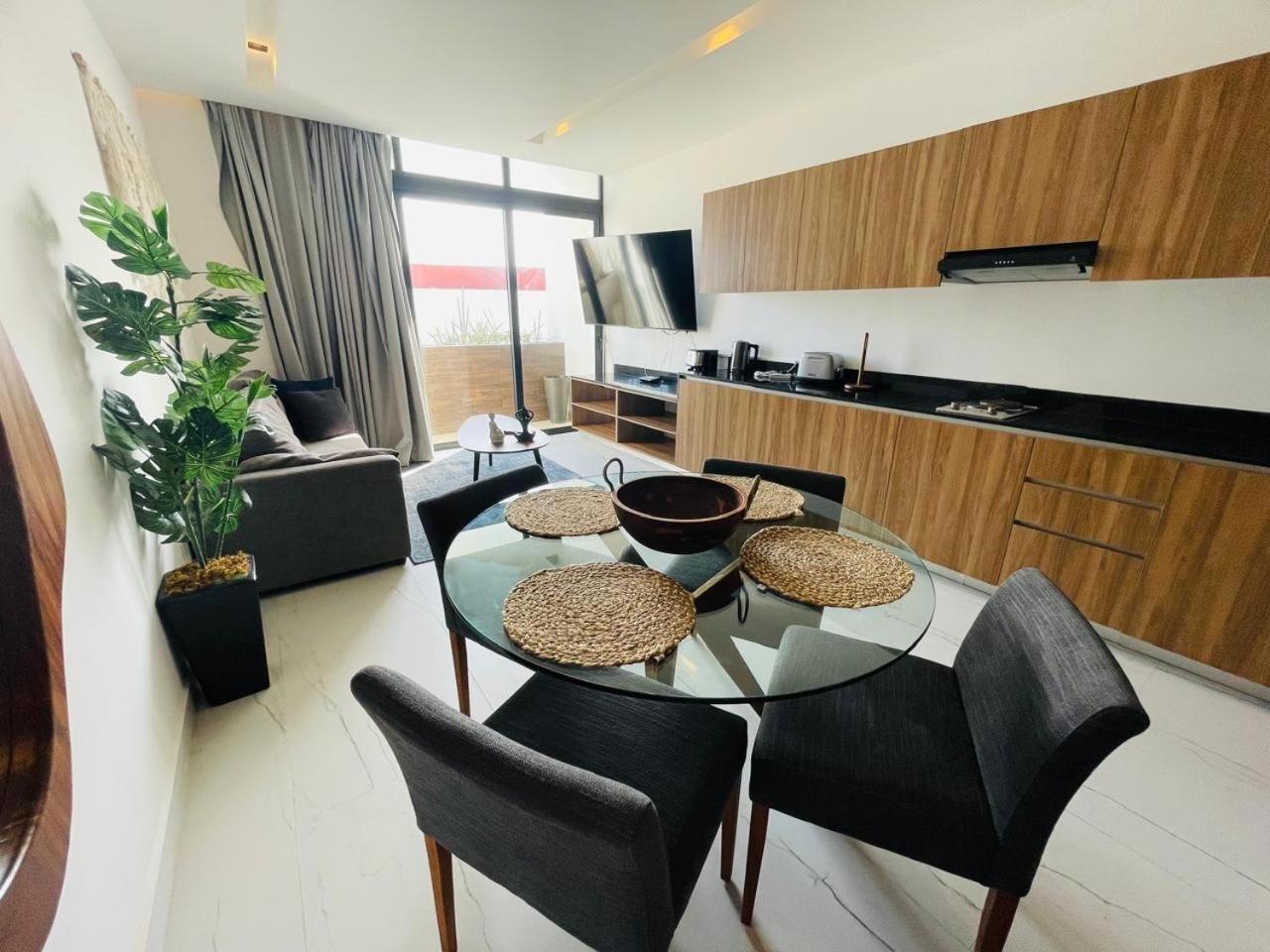 Big, Modern And Beautiful Beach Apartament 1Br Ocean View Playa del Carmen Luaran gambar